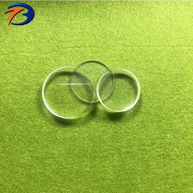 Custom optical glass sapphire watch glass window optical sapphire crytal window