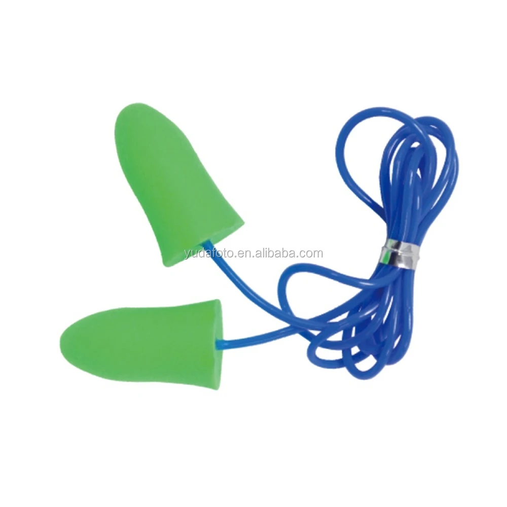 Ep1001c2 Bell Shape Disposable Hearing Protection Pu Foam Ear Plugs