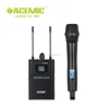 ACEMIC Professional true diversity wireless camera recording microphone DV-100H handheld microphone for interview TV program