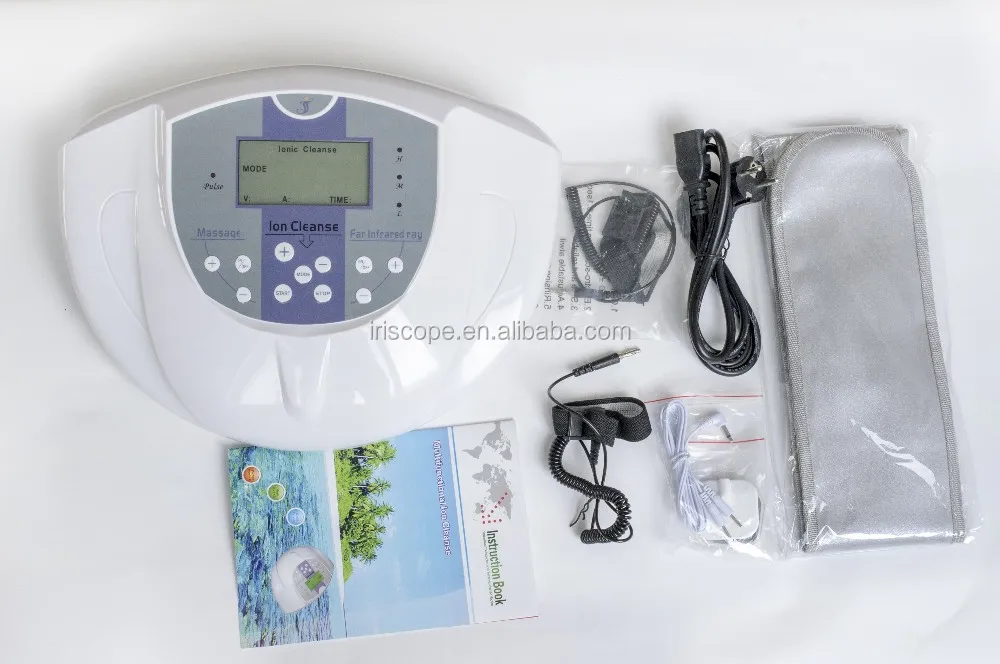 Luxury Golden Color Ion Detox Foot Spa Machine Main For Detoxification