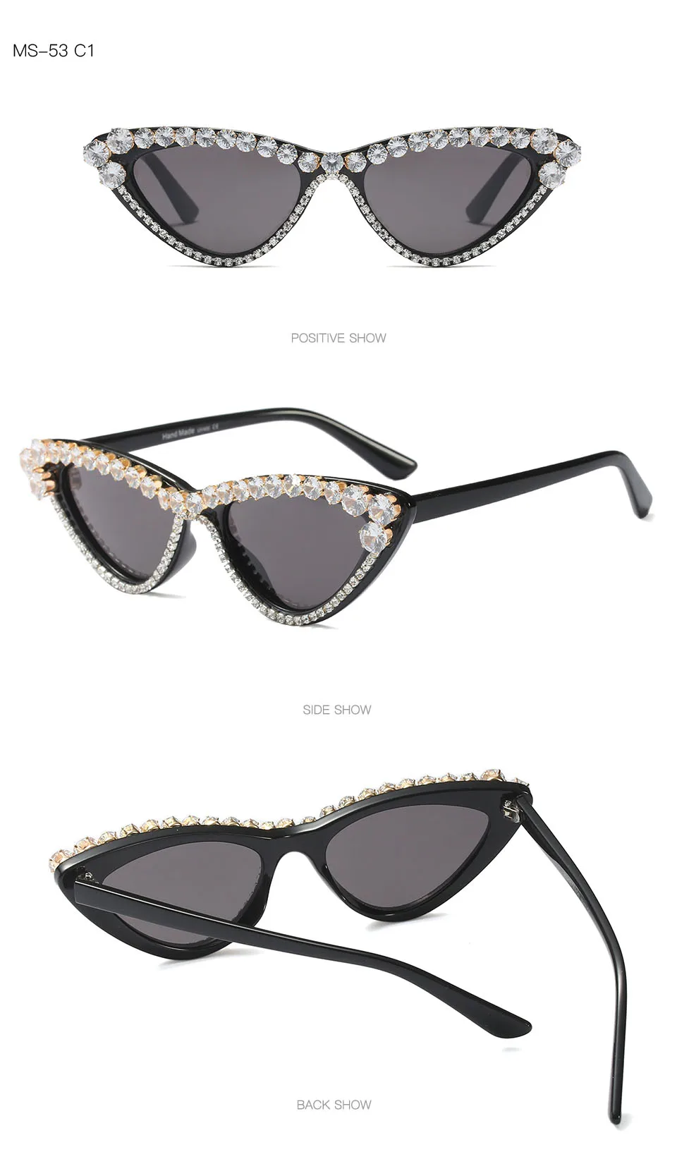 Shinelot New Inventions Shining Crystal&diamond Sunglasses Fashion ...