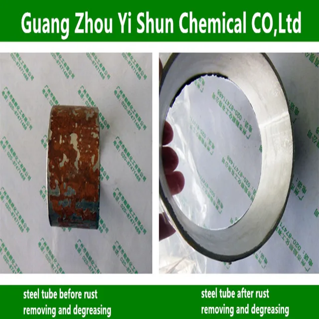 Steel And Iron Rust Removal And Degreasing Agent Clean The Metal
