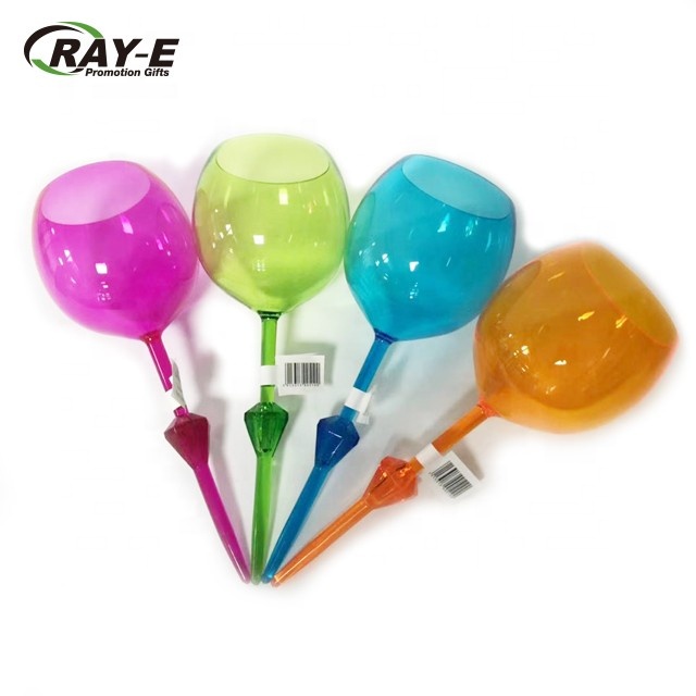 
2018 summer holiday Outdoor Drinkware Floating Beach Wine Glass Beach Sand Glasses Acrylic Floating Wine Glass 