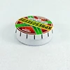 Small Metal Round Click Clack Mint Tin Box In Can,Peppermint sweets Tin Box, Candy Tin Box