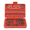 100pcs Screwdriver Bits Set Torx Slotted Phillips Hex Pozidriver Spllne Robertson SPneer Cluth bits Tri-wing Socket Driver Bit