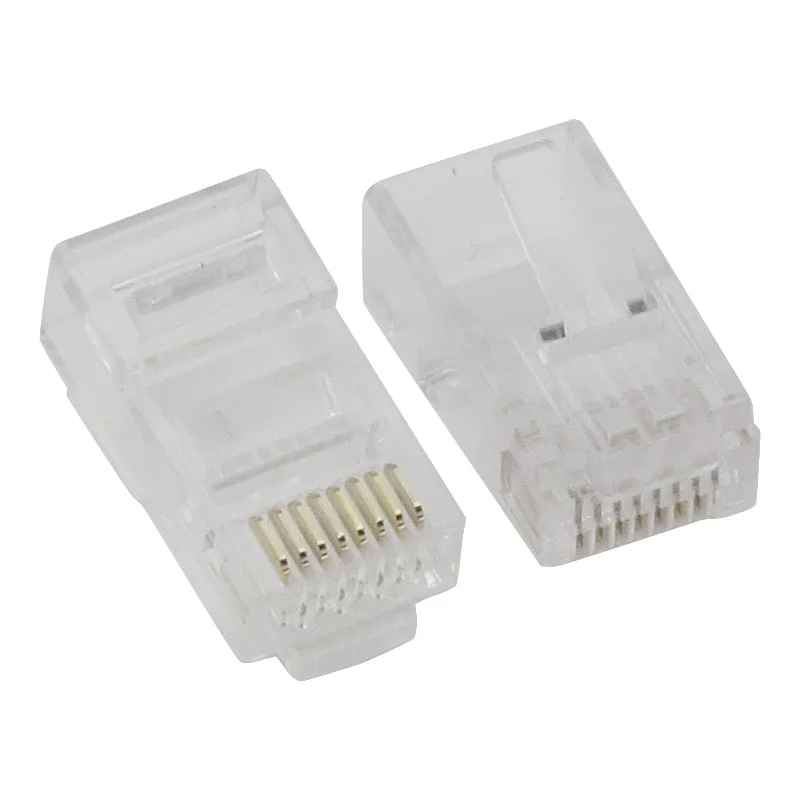 Rj45 Crystal Connector Cat5e /cat6 Ftp/utp Modular Plug Factory - Buy ...