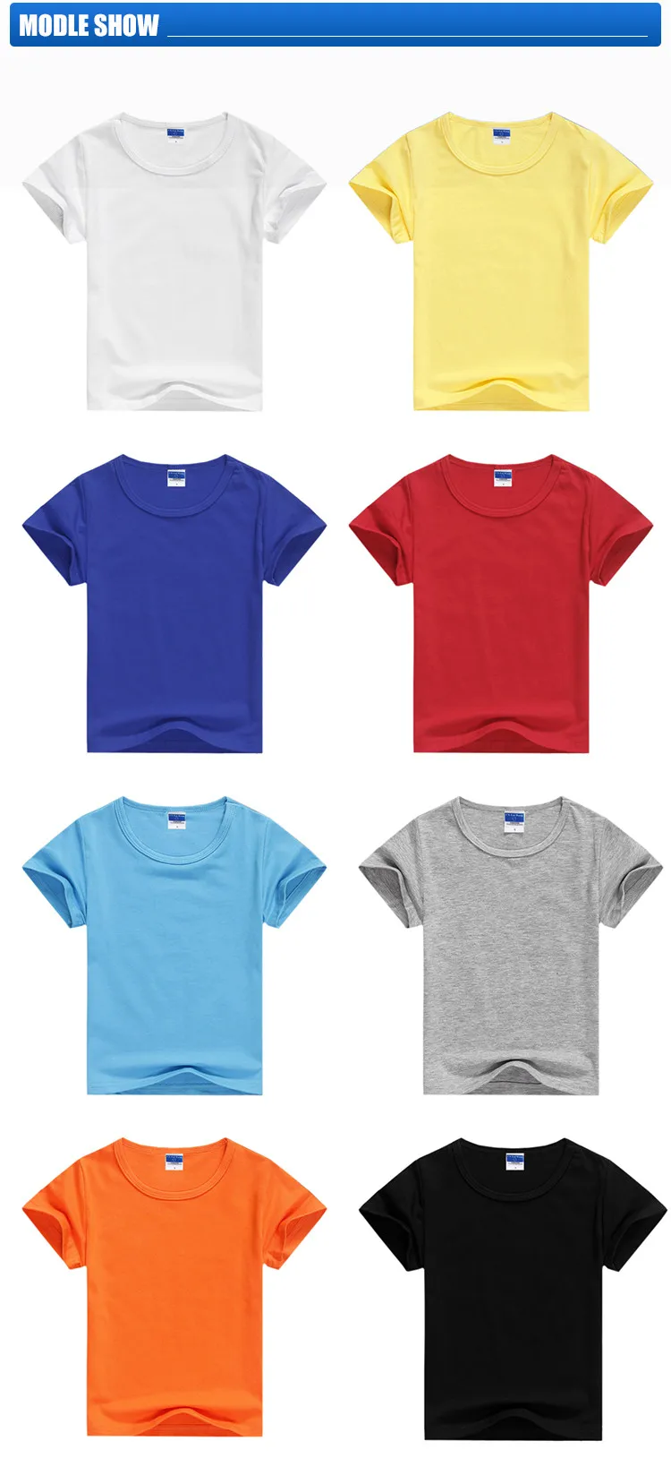 Orange Wholesale Top Quality Tshirt 100 Cotton Children Tshirt Buy