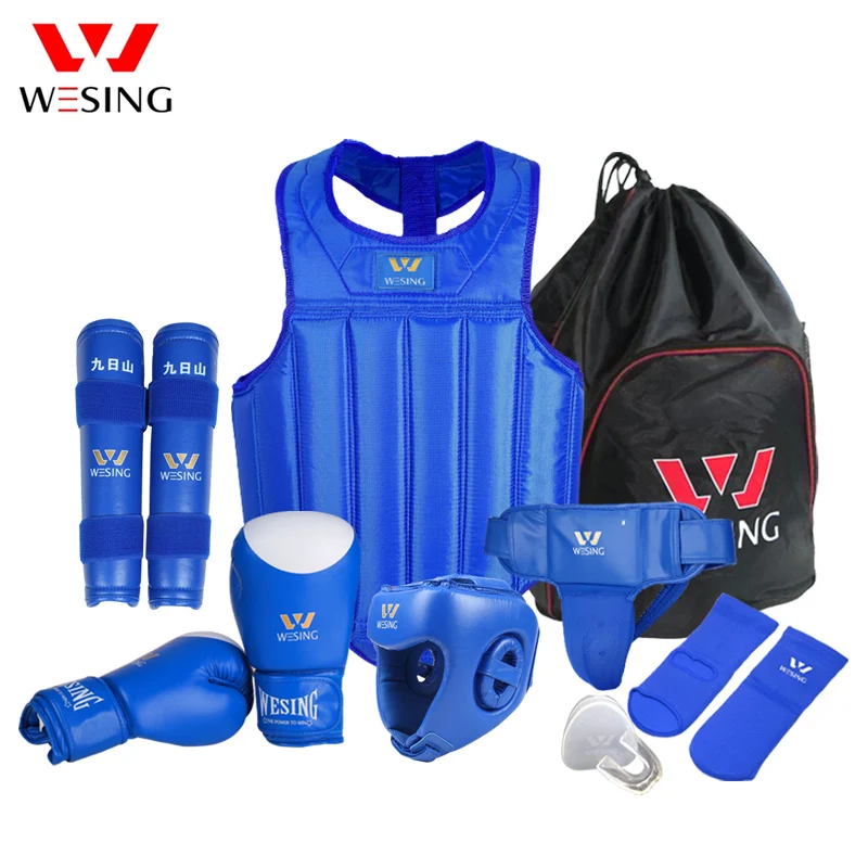 Wesing Taekwondo Sparring protective Gear Sets 6pcs WTF Approved