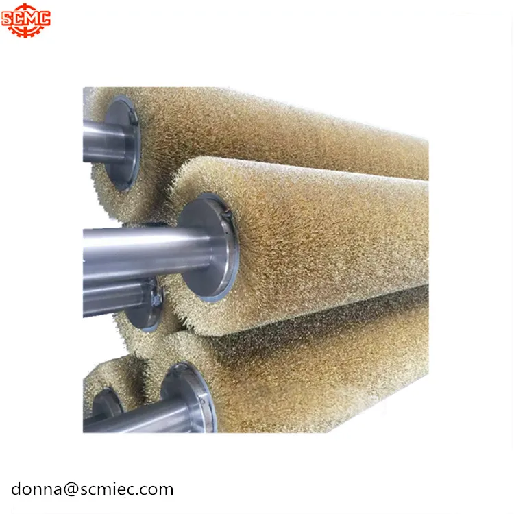 Factory Direct Sale Polished Wire Brush Roller Abrasive Wire Brush