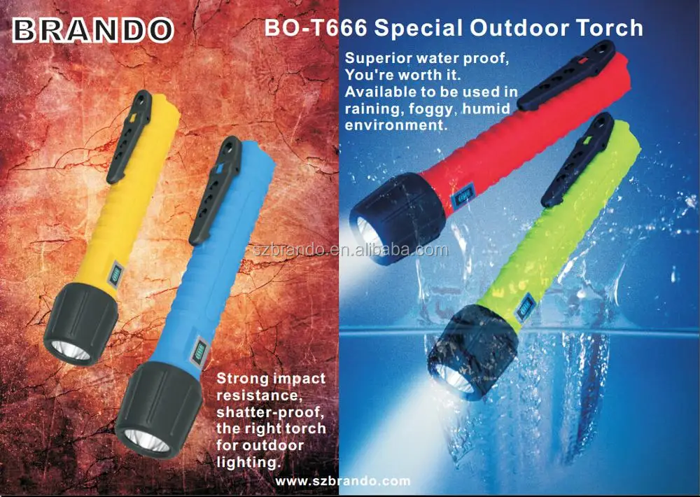 Brightness LED Anti-explosive Torch with 6.8Ah Li-ion Battery