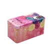 Rectangle cmyk printing food grade airtight tea storage metal tin boxes