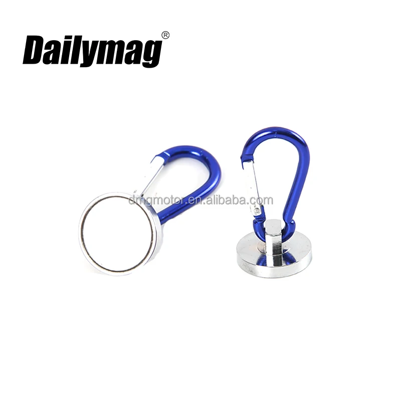 Strong Pull Magnetic Landing Net Release Holder Keeper Fly Fishing Carabiner