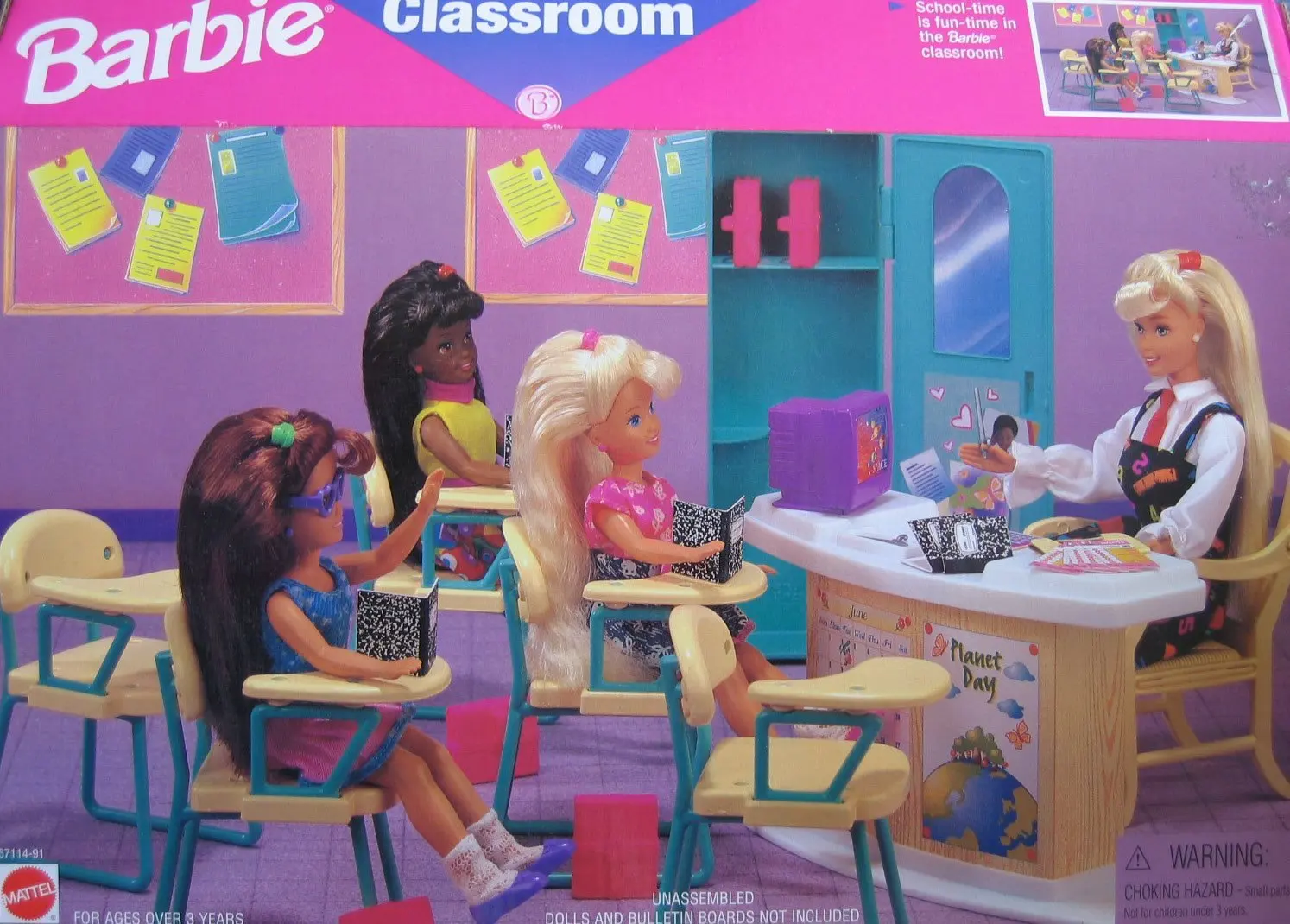 barbie birthday playset