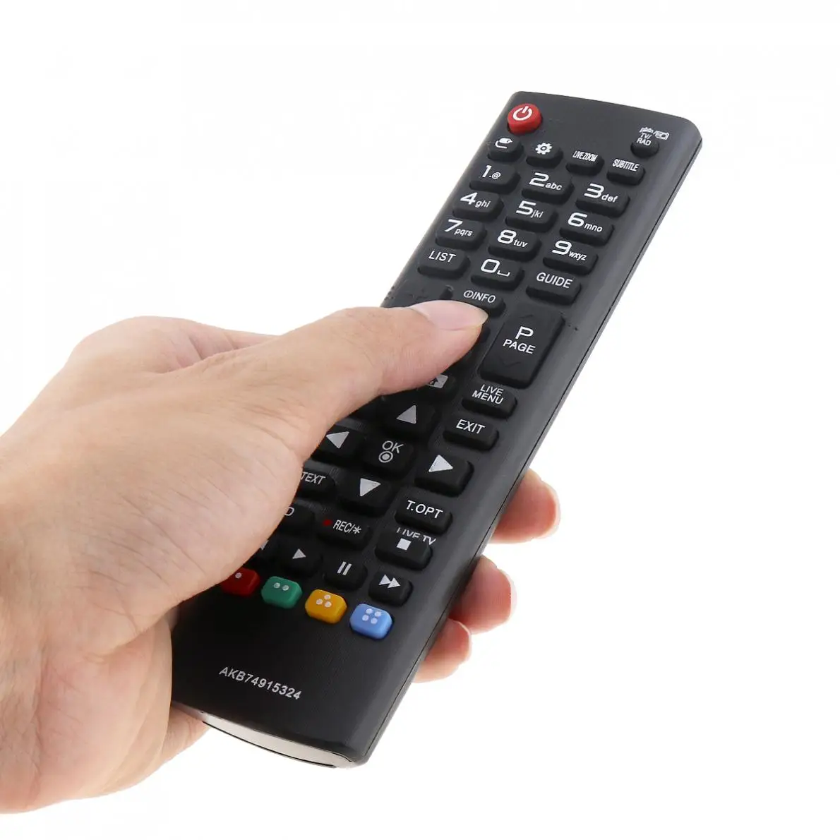 Telecomando Sostitutivo Per LG AKB74915324 / AKB74915327 – Compatibile Con TV LCD LED Smart (60UH650, 32LH590, 43LH615 E Molti Altri)