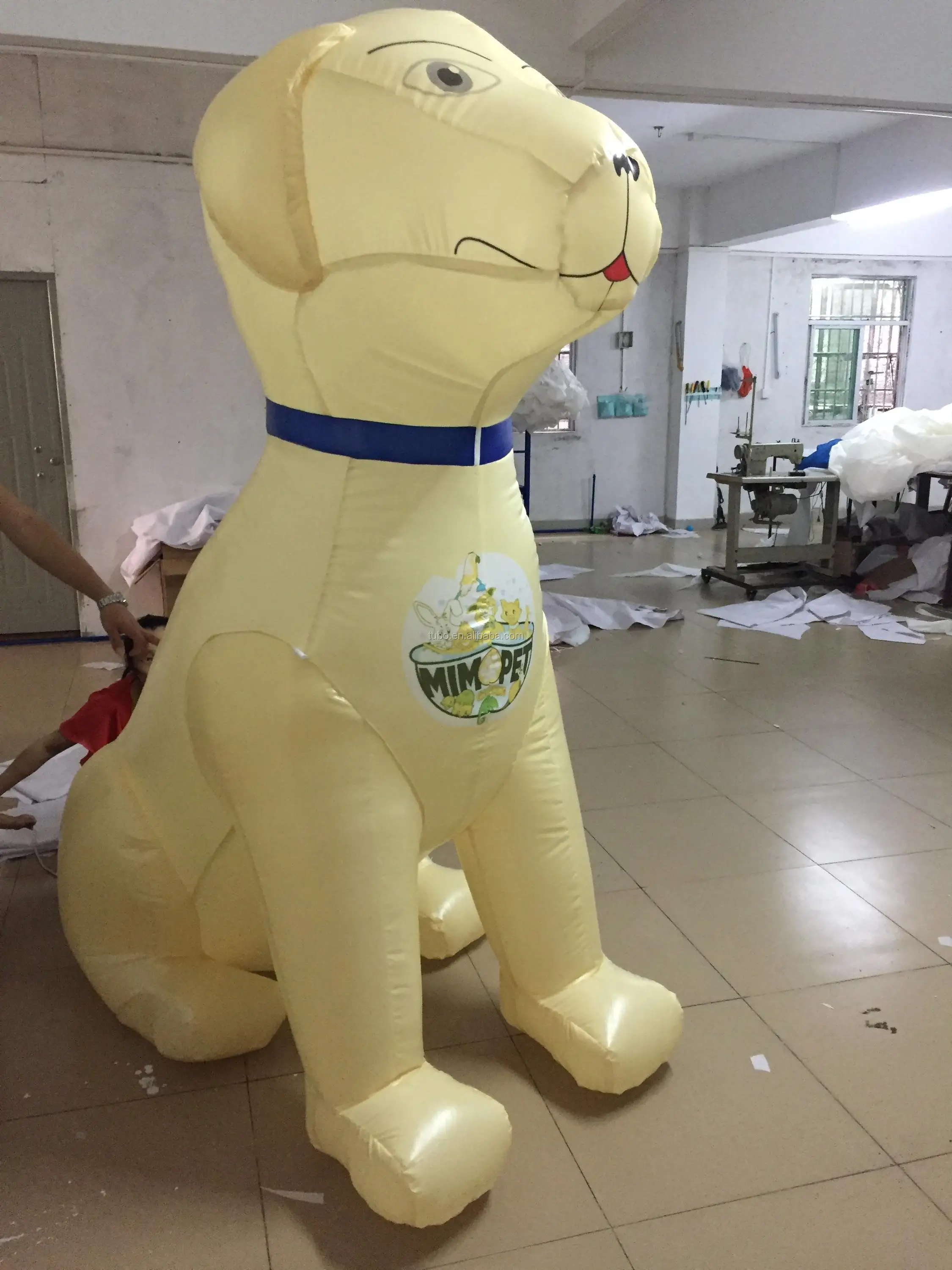 Hot Sale Custom Inflatable Husky Dog Christmas Inflatable,Giant