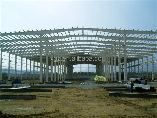 framework multi-span cheap steel structure