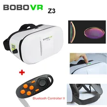 BOBOVR Z3 3D VR Glasses Head Mount Google Cardboard Virtual Reality Oculus Rift DK2+Phone Bluetooth Wireless Gamepad