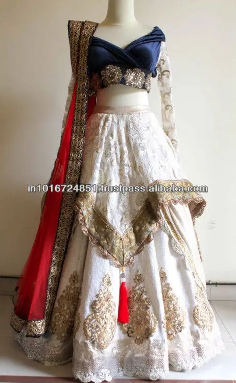 indo western dress lehenga