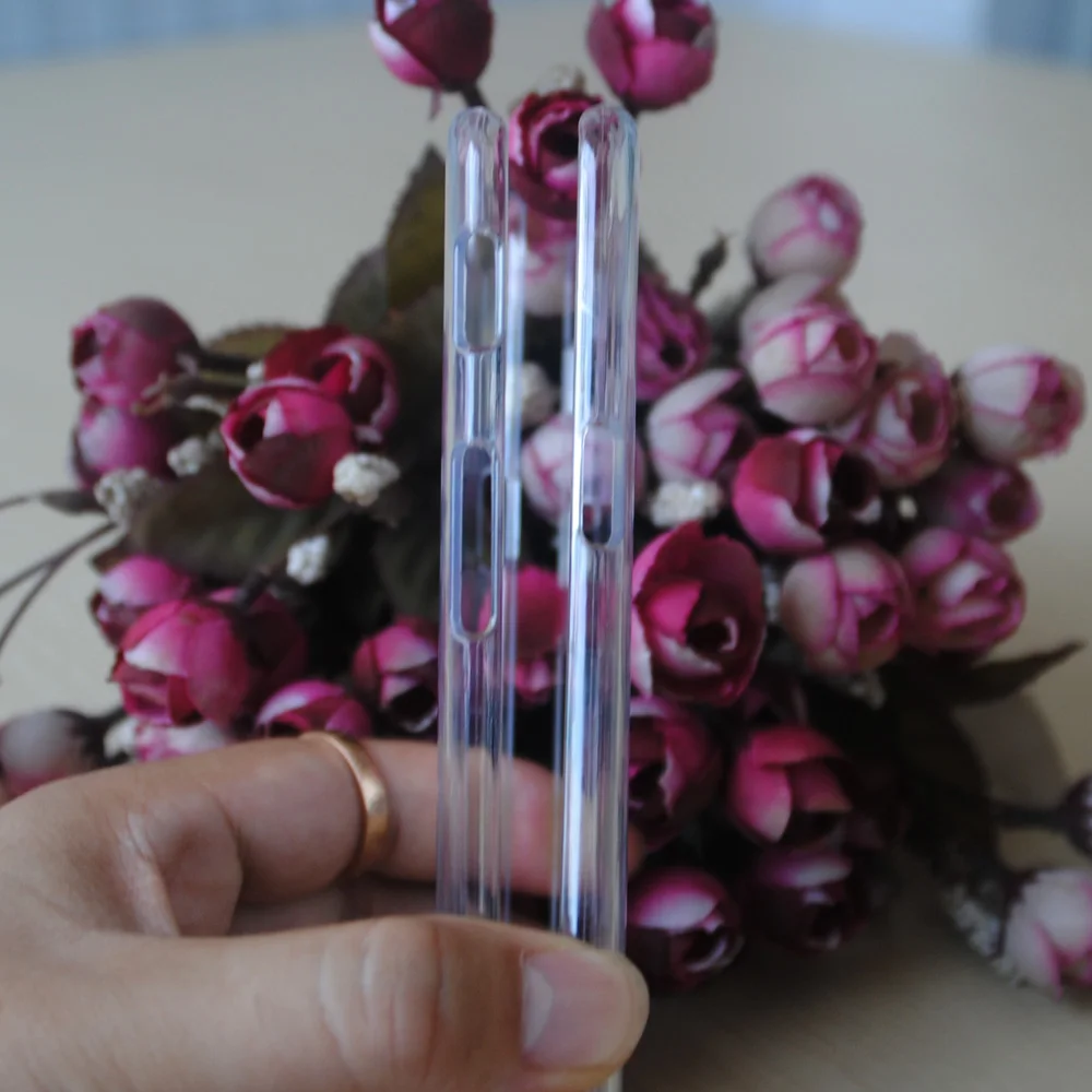 Transparent PC Hard back cover for oneplus 5 clear case