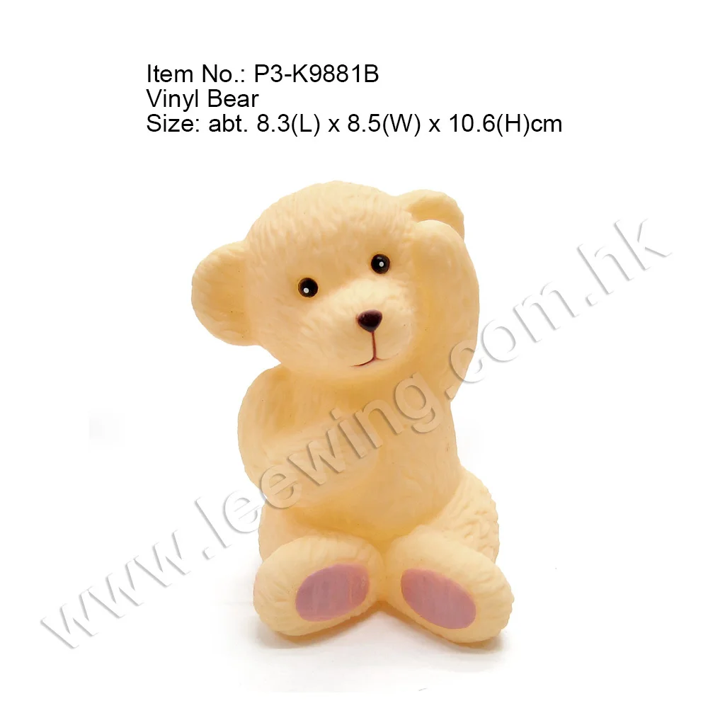 small plastic bear toy