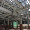 Earthquake proof steel space frame construction building steel structures parking space