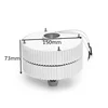 Sintered Customized N38 Block Homemade Permanent Magnet Generator