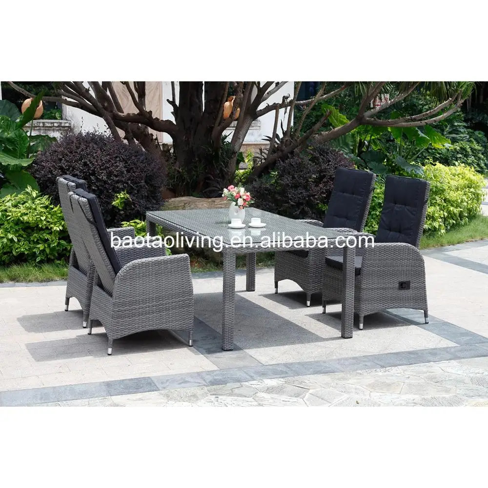 Outdoor Table And Chair - Buy Leisure Wicker Garden Dining Set,High