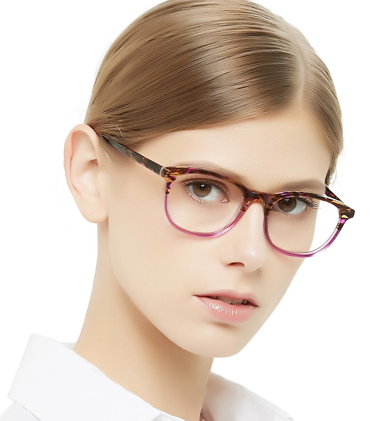 Laatste Mode Goud Brilmonturen Optische Brillen Frame Hoge Kwaliteit Metalen Brillen Voor 