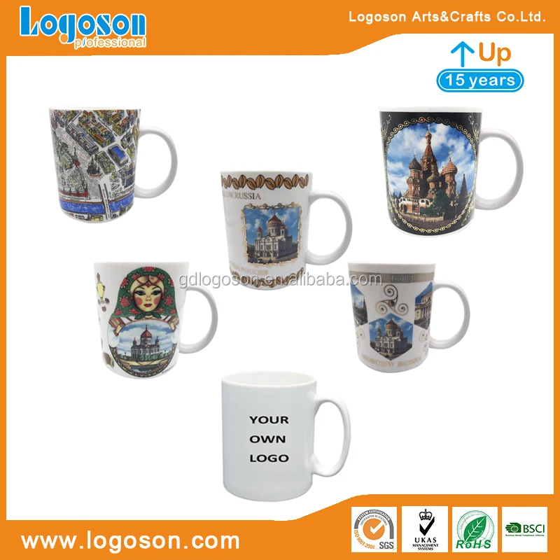 Ceramic Souvenir Collectible Custom Mugs Personalized Coffee Mugs
