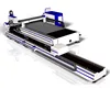 1000Watt Stainless steel metal tube pipe CNC fiber laser cutting machine with intelligible control software