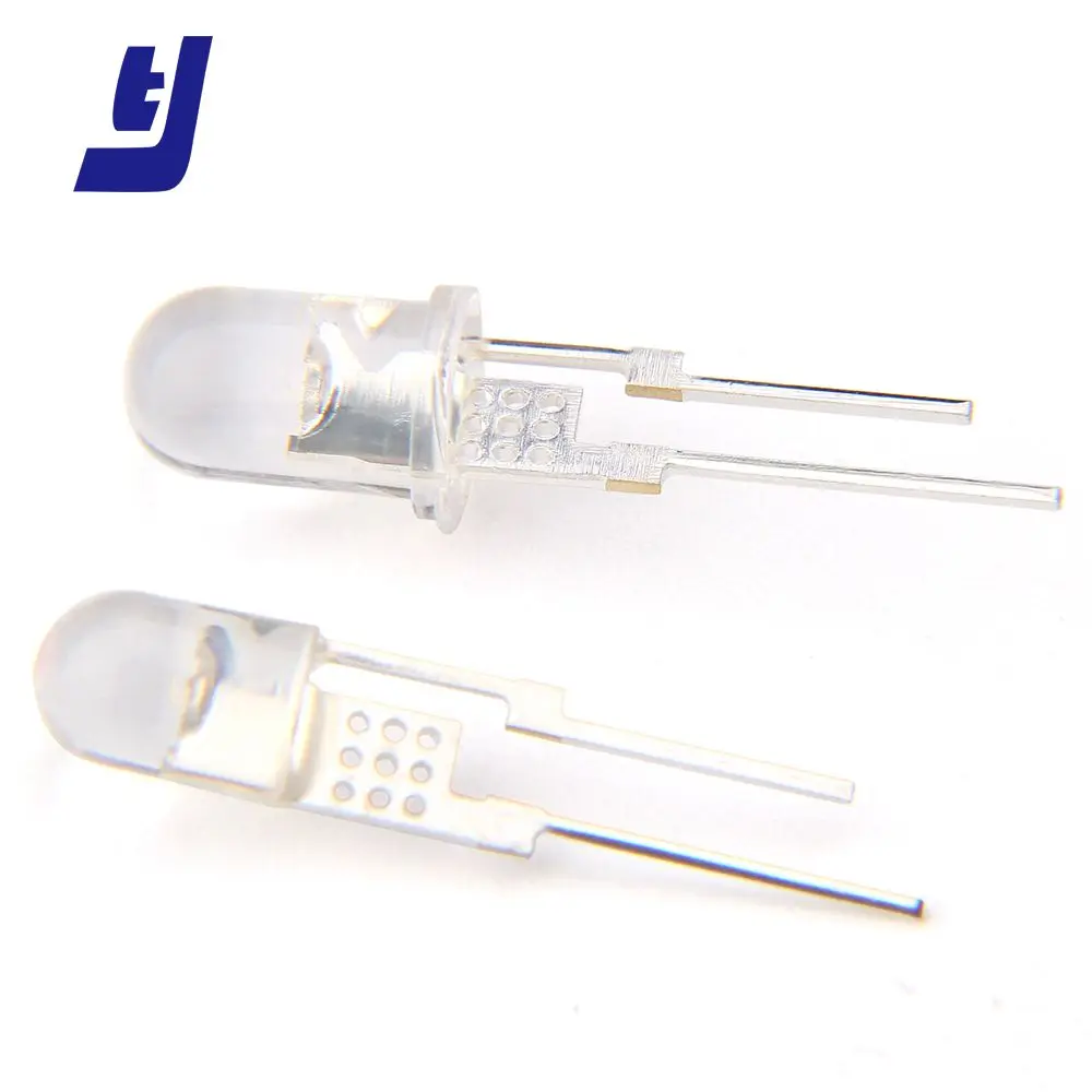 High power 5mm led diode 0.5w white ultra bright