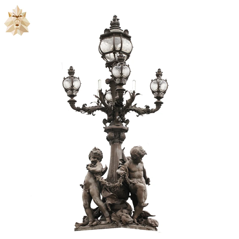 Modern Design Outdoor Garden Cast Iron Lamp Posts Ntilp 007r Buy