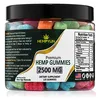 Premium Hemp Gummies Natural Hemp Boost Memory Function, Improved Sleep, Support Good Mood Fast Results - Rich in Vitamins