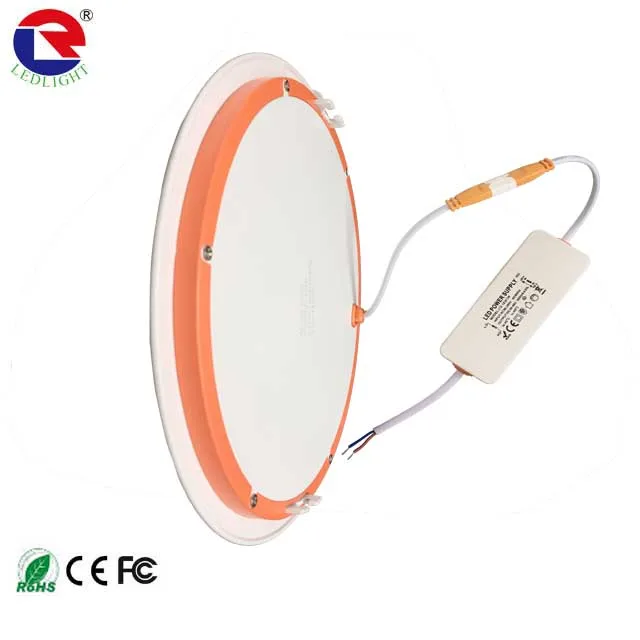 new design recessed ultra thin led downlight 6w , slim panel led light isolated driver 2 years warranty