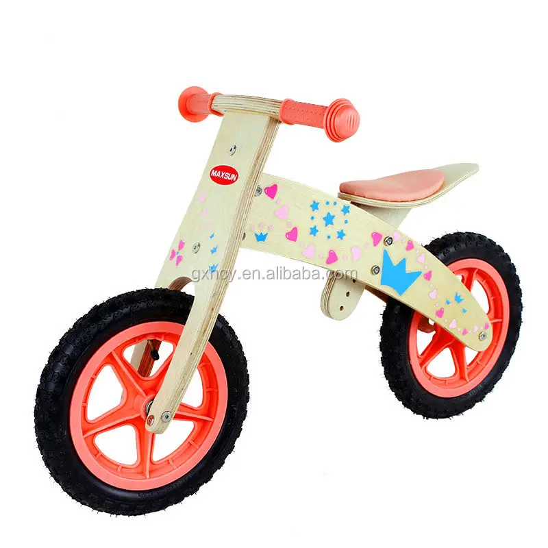 wooden bike toy