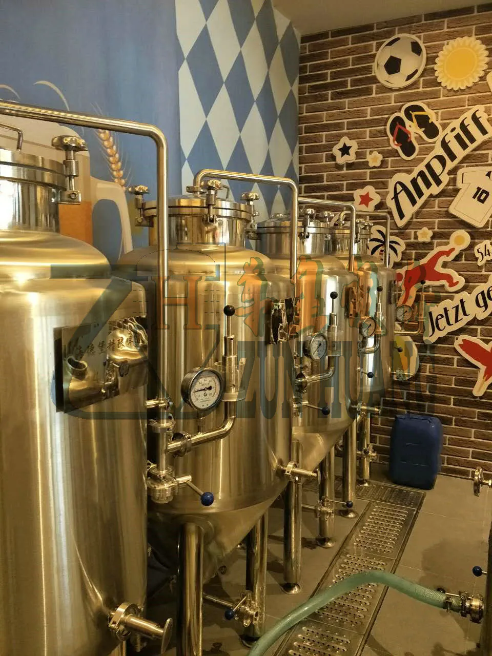 mini beer fermenters 50L 100L 200L small fermentation equipment system tanks for brewery