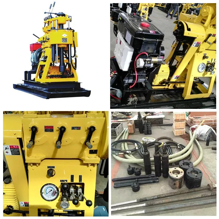200m Auger drill rig earth auger water well drilling rig borewell digging machine