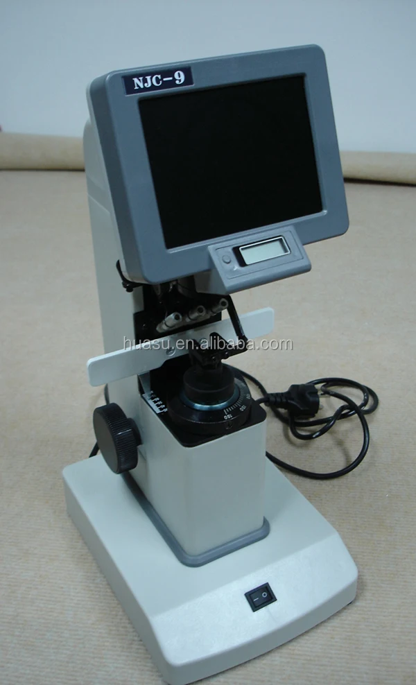 China Optical Hand Lensmeter Manual Lensometer Lcd Reading Lens Meter ...