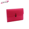 Factory cheap price pp expanding file pocket document plastic bag with custom printing