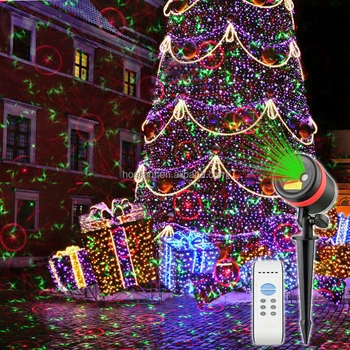 Outdoor Motion Sensor Light Rgb Christmas Projector Lights Remote Outdoor Motion Sensor Light Rgb