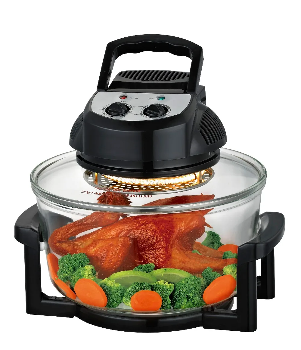 Halogen Oven High Tempered And Durable,12l Glass Bowl Buy