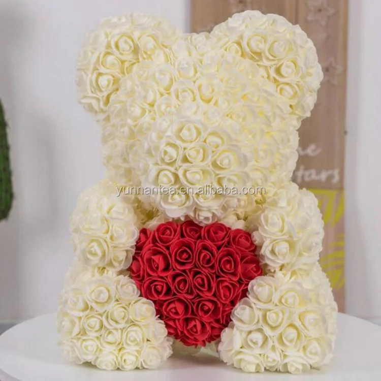 foam flower teddy