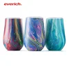 Amazon Top Seller Leak Proof 16oz Insulated Wine Tumbler with Lid Set