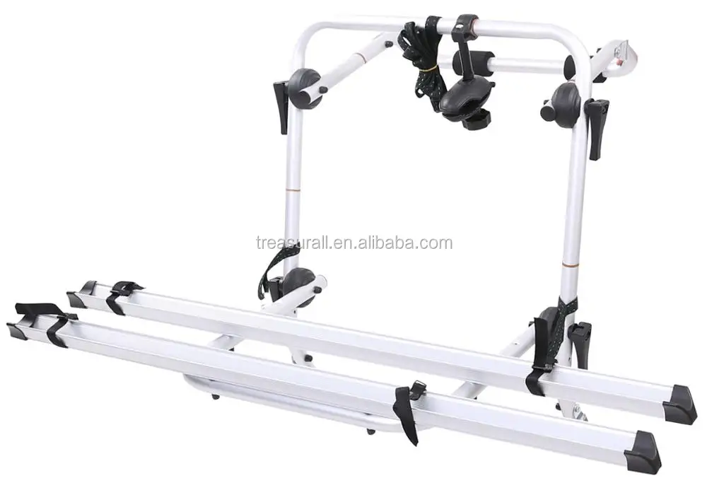 SUVs Hatchbacks XCAR 2-Bike Trunk Mount Bike Rack Bicycle Carrier Universal Fits Most Sedans Minivans