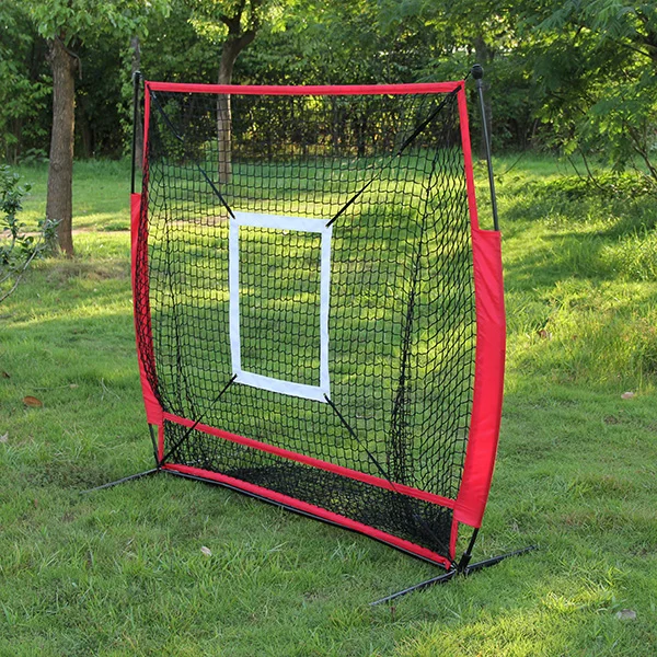 factory wholesale 5x5 baseball net batting cage with target zone