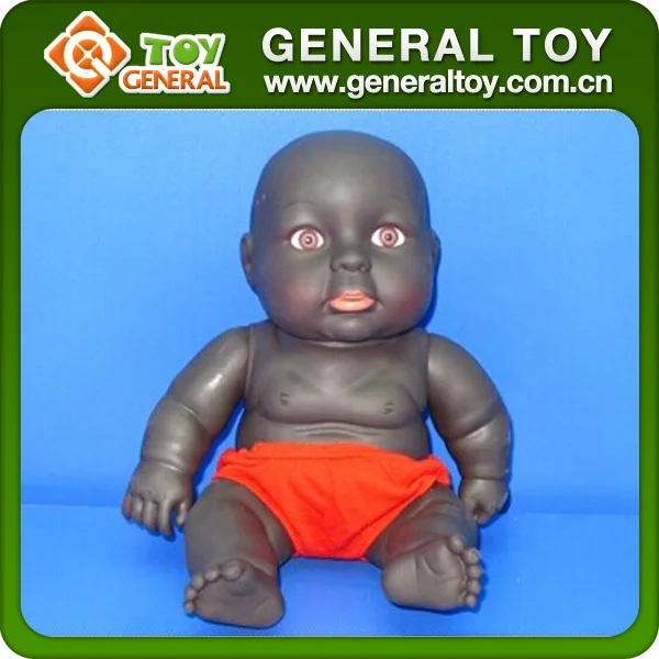 black newborn baby doll