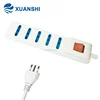IMQ 5 outlet Italy extension cord socket with switch