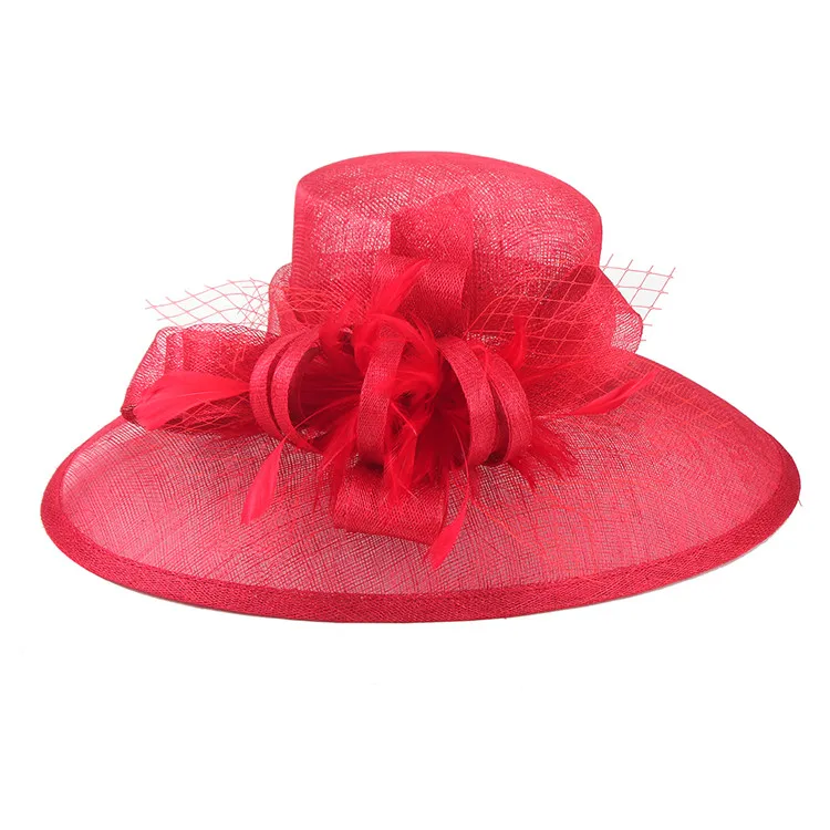 New Product Tea Time Party European Stylish Women Church Hats Wholesale ...