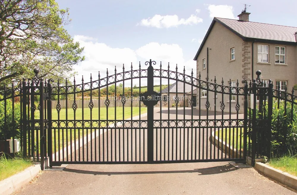 industry steel house gate designs / garden passage gate for sale