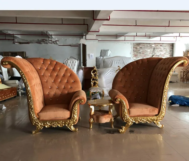 High Back Club Reception Chair,Hotel Cafe Sofa Single Chair Princess ...